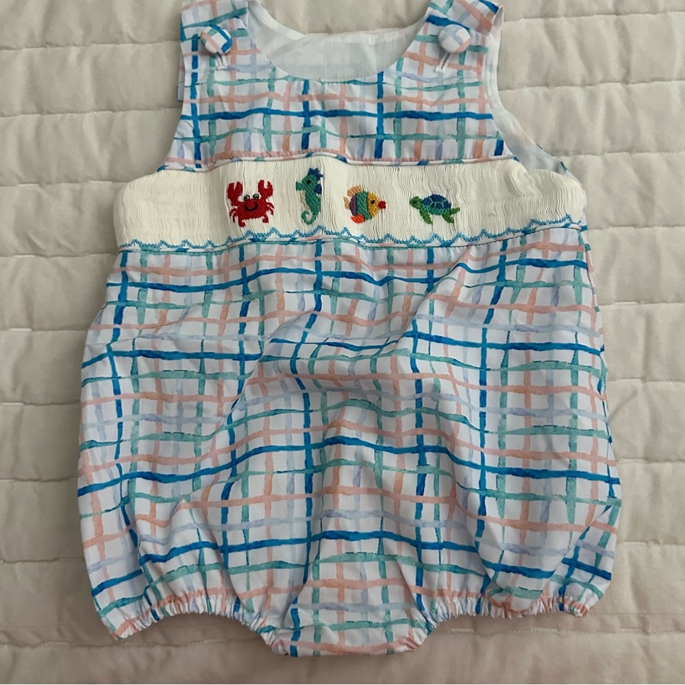 Tutti Frutti Smocked Bubble